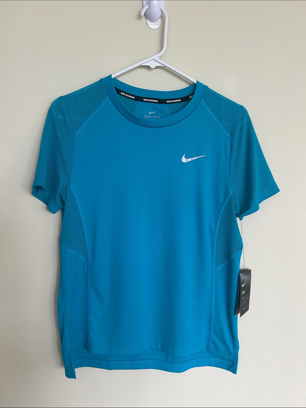 NWT Nike Dri-Fit Blue Shirt, Size S